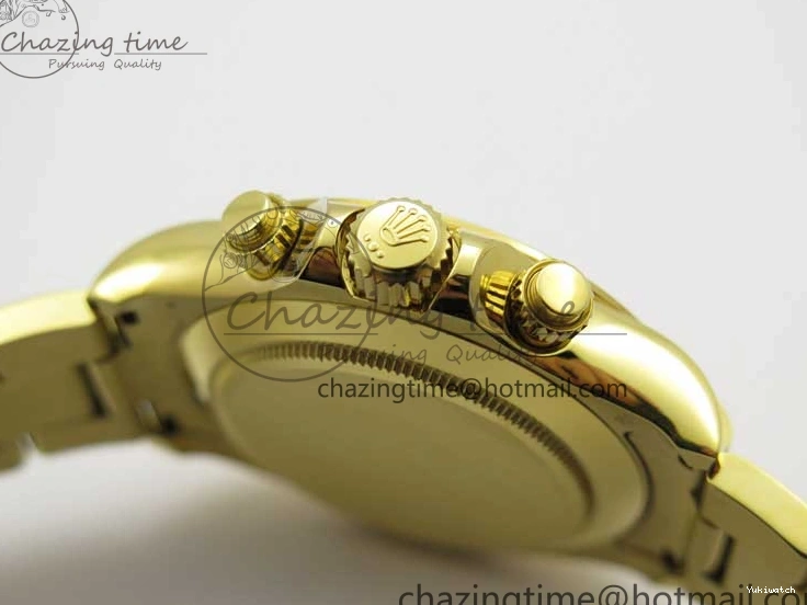 YG Daytona Edition Green YG 1:1 Best Bracelet Steel 904L KKF A7750 Dial on 0401